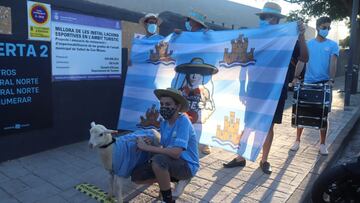 La afición del Ibiza respalda el uso exclusivo de Can Misses