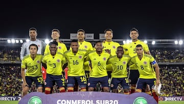 Selección Colombia en el hexagonal final del Sudamericano Sub 20