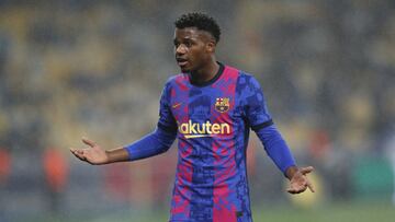 "No hay penalti a Ansu Fati"