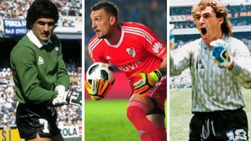 ¿Armani? Argentina ganó en el 78 y el 86 con arqueros de River...