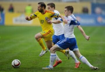 Rumanía 1 - Islas Feroe 0
Lucian Sanmartean y Ragnar Nattestad