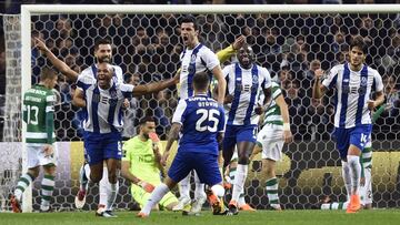 Héctor Herrera fue titular y disputó el encuentro completo. Los otros dos mexicanos entraron de cambio en el segundo tiempo, para que Los Dragones se mantengan líderes.
