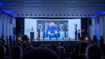 Benzema, en el v&iacute;deo que mand&oacute; a la gala de la APDM.