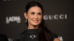 Demi Moore se ríe de su matrimonio con Bruce Willis estando él delante