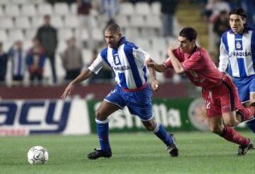 Djalminha mediapunto jugó de 1997 a 2004, ganó cuatro títulos con el Depor  y dejó actuaciones imborrables en Riazor.