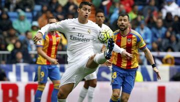 James, asistencia a Cristiano para seguir con vida en Liga