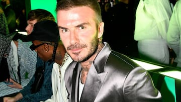 David Beckham en Dior Men&#039;s Pre-Fall 2020 Runway Show, Miami. Diciembre 03, 2019.