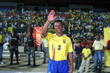Ivan Hurtado es el jugador con más partidos en Clasificatorias. 73 por Ecuador, entre 1994 y 2010.
