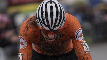 Van der Poel, durante el campeonato del mundo de ciclocross.