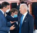 El reencuentro entre Joe Biden y Pedro Sánchez tras aquel breve saludo en un pasillo de la OTAN
