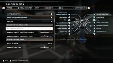 Cómo mejorar el control del mando en Halo Infinite; consejos y recomendaciones