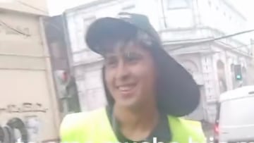 Mamá visita a su hijo en su primer día de trabajo en Valparaíso y el video ya suma más de 11 mil comentarios