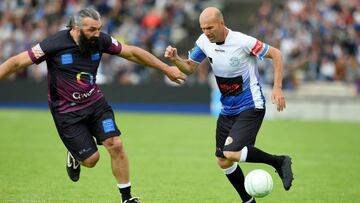 Chabal y Zidane, en Burdeos.