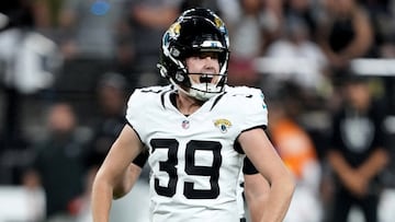 Cam Little made NFL history with a huge field goal against the Raiders - breaking a record that had stood since 2021.