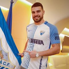 El Málaga hace oficial el fichaje de Alexander González