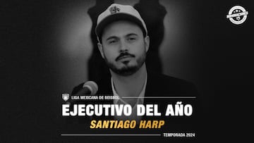 Santiago Harp Grañen es el séptimo ejecutivo de los Diablos en ganar el premio a Ejecutivo del año