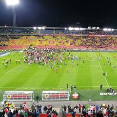 Santa Fe vs Nacional: ¿qué pasó con los hinchas en el Campín?