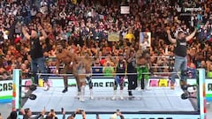 Rey Mysterio y Andrade se llevan el triunfo en Wrestlemania XL