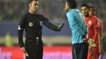 El juez Wilmar Roldán dirigirá la final de la Copa América.