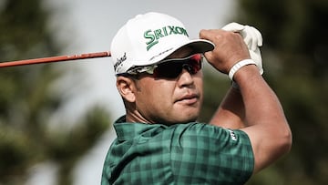 Hideki Matsuyama leads by one from Collin Morikawa going into the final round of the PGA Tour’s season-opening event at Kapalua Resort in Hawaii.