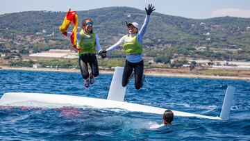 Oro femenino para Paula e Isabel Laiseca en el Mundial de 29er