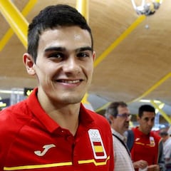 El encuentro de Hortelano con el ídolo por el que es atleta