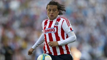 Héctor Reynoso en su etapa como jugador de Chivas.