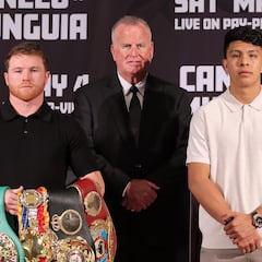 ¿Qué cinturones estarán en juego para la pelea Canelo Álvarez vs Jaime Munguía?