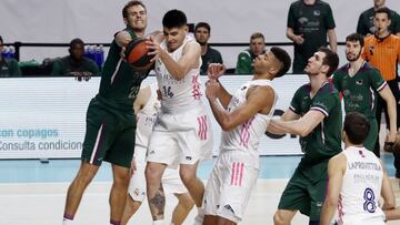 13/12/20 PARTIDO BALONCESTO ACB REAL MADRID UNICAJA