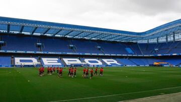 El Deportivo no ha perdido ningún partido en Riazor pero ya ha cedido varios empates.
