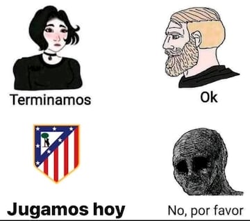 Los memes, sin piedad con el Atlético y el Barcelona