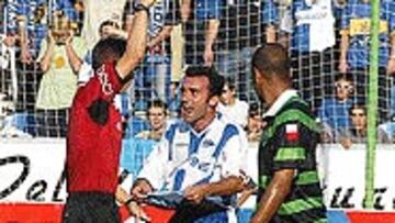 <B>DESESPERADO</b>. Pablo protestó indignado a Rubinos Pérez.