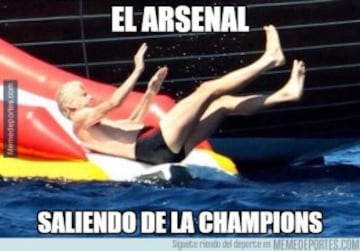 Los memes más divertidos del Arsenal-Barcelona