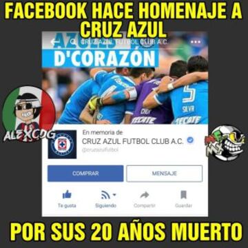 La Máquina quedó eliminada de la Copa MX al perder 1-0 con Morelia y de inmediato las redes arremetieron contra el nuevo fracaso azul.