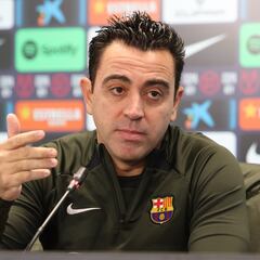 Xavi, sobre el lío arbitral: “La noticia está en Madrid, no aquí”