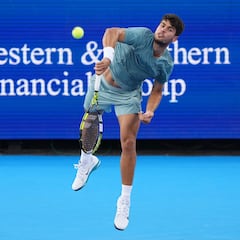 Resumen, resultado y ganador del Zverev - Alcaraz: semifinales del Masters 1.000 de Cincinnati