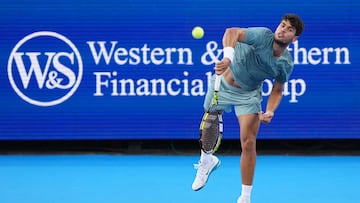 Zverev - Alcaraz, en directo: semifinales del Masters 1.000 de Cincinnati, en vivo