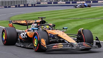 Oscar Piastri (McLaren MCL39). Melbourne, Australia. F1 2025.
