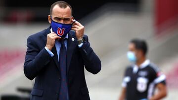 Futbol, Deportes La Serena vs Universidad de Chile.
Vigesimo cuarta fecha, campeonato Nacional 2020.
El entrenador de Universidad de Chile Rafael Dudamel es fotografiado durante el partido de primera division contra Deportes La Serena disputado en el estadio La Portada de La Serena, Chile.
17/12/2020
Andres Pina/Photosport
Football, Deportes La Serena vs Universidad de Chile.
24th date, 2020 National Championship.
Universidad de Chileâs manager Rafael Dudamel is picture during the first division match against Deportes La Serena held at the La Portada stadium in La Serena, Chile.
17/12/2020
Andres Pina/Photosport