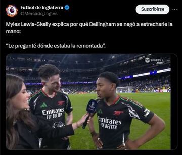 Las redes sociales no perdonaron la eliminación del Real Madrid en Champions League a manos del Arsenal. Fue victoria para los de Arteta 3-0 en la ida y 1-2 en la vuelta.