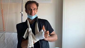 Zarco fue operado ayer de escafoides.