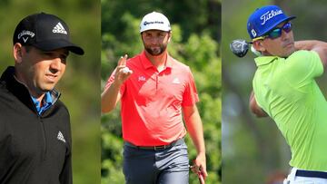 Sergio, Cabrera y Rahm, contra el gafe en los Mundiales