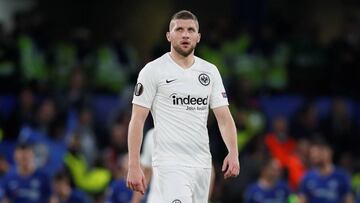 Rebic con el Eintracht.