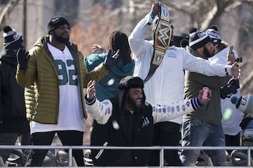 Las imágenes del desfile de los Eagles en Philadelphia tras el Super Bowl LII