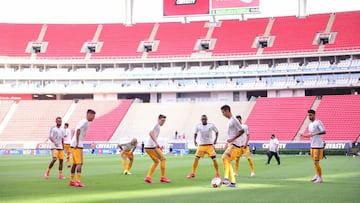 Tigres va con todo para enfrentar a Chivas en la Copa GNP