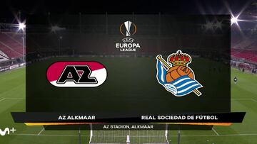Resumen del AZ Alkmaar-Real Sociedad de Europa League