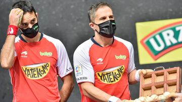 13/10/20 PELOTA FINAL CAMPEONATO PAREJAS OLAIZOLA II URRUTIKOETXEA PELOTA VASCA
