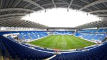 Cardiff City Stadium, estadio que acogerá la Supercopa de Europa.