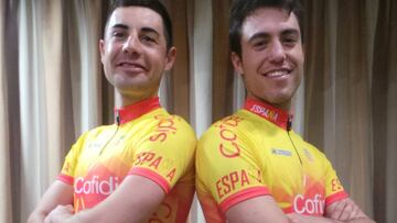 25/01/17 CICLISMO SELECCION ESPA&Ntilde;OLA ESPA&Ntilde;A DE PISTA 
 SEBASTIAN MORA Y ALBERT TORRES