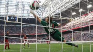 Anwar El-Ghazi marcó el único gol del partido.